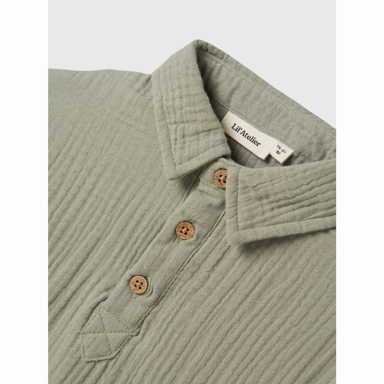Networking Session Lil'Atelier Seagrass Janu Loose Shirt