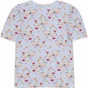 Cool Comfort Geometric Pattern Minymo Skyway T-Shirt AOP