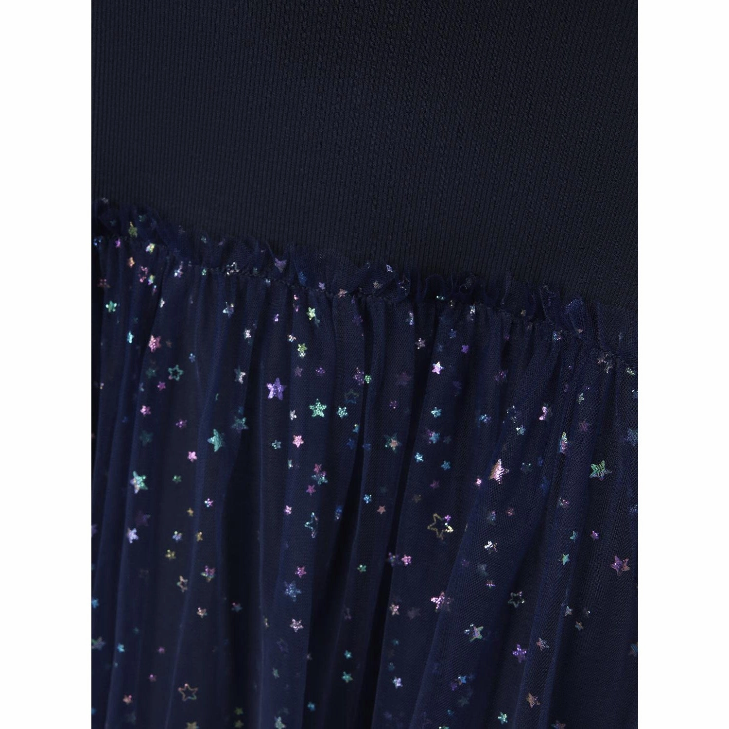 Name It Dark Sapphire Rarana Dress Grass Soft Spring Garden