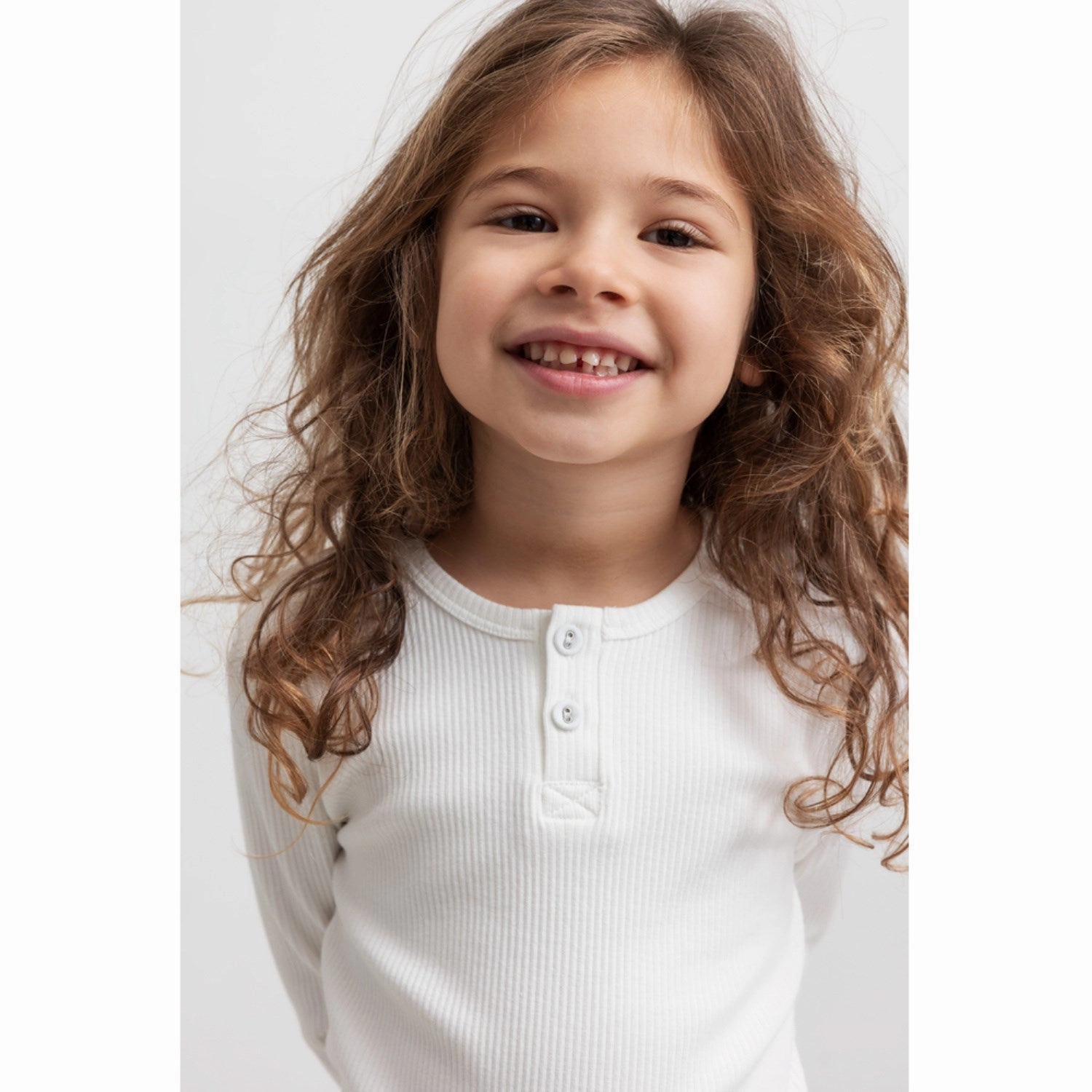 Minimalist Closure Trendy Apparel MarMar Modal Gentle White Blouse