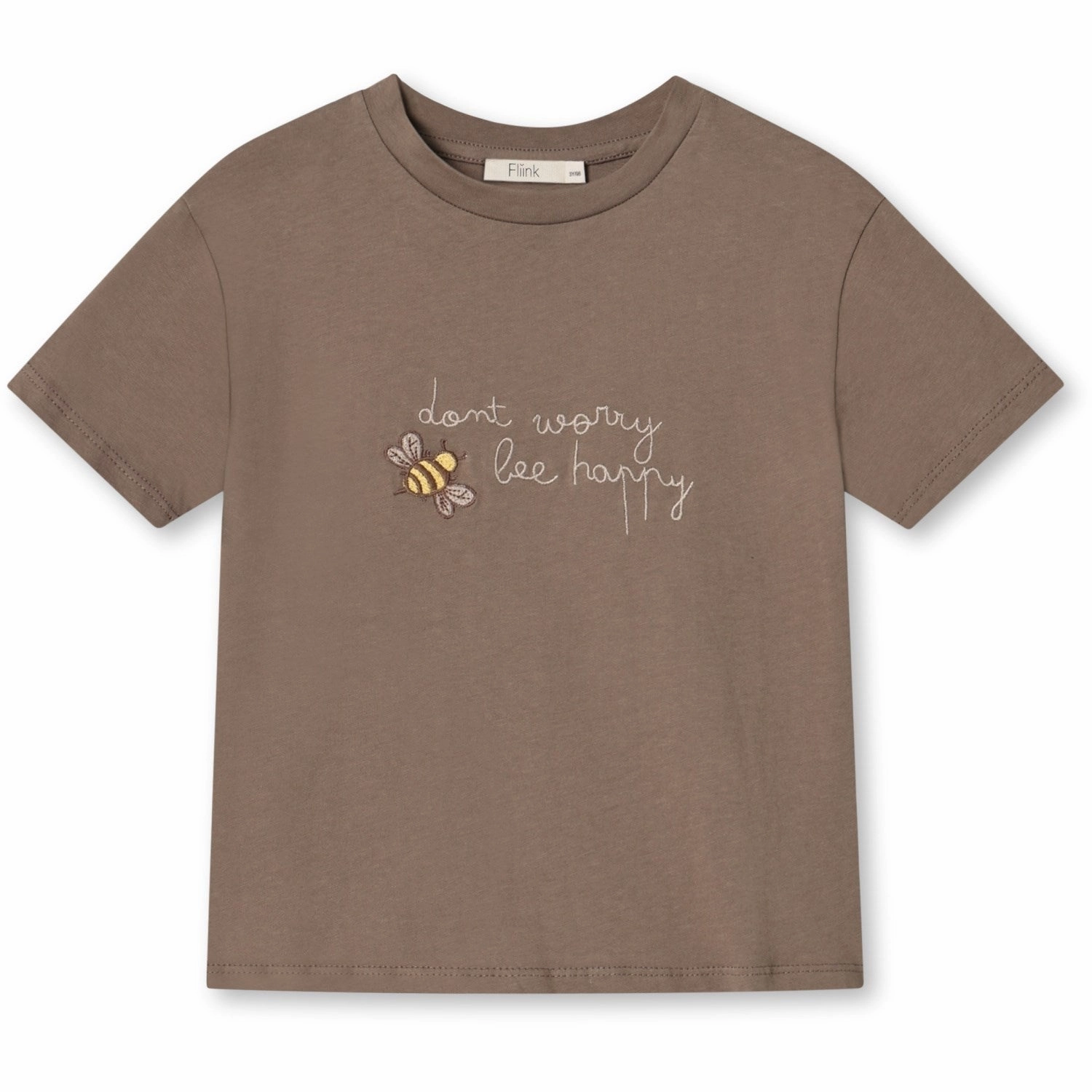Modern and Soft Fliink Pine Bark Sommer Bee T-Shirt