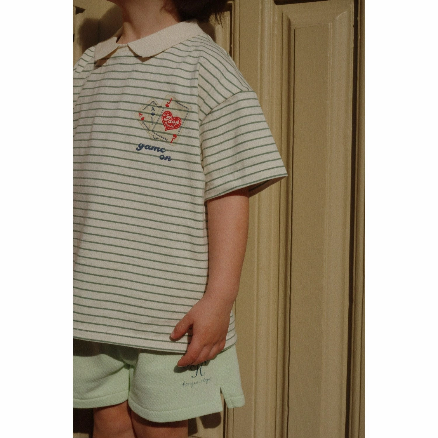 Everyday Wearable Sleeveless freedom Konges Sl?jd Terra Stripe RHW X KS Gameon Tee Gots