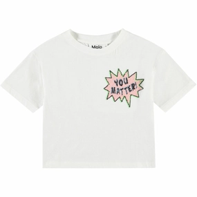 Molo You Glitter Reinette T-Shirt Flexible Collar