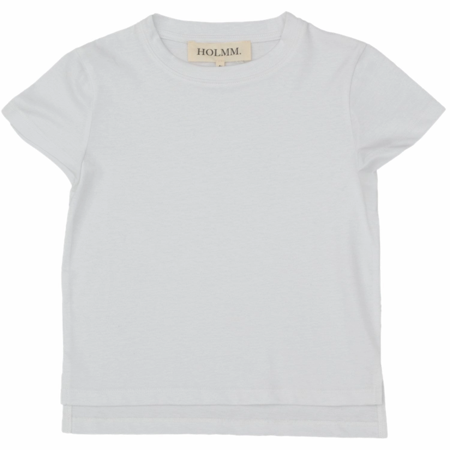 HOLMM White Luis Cotton T-Shirt Summer cool Comfy Layer