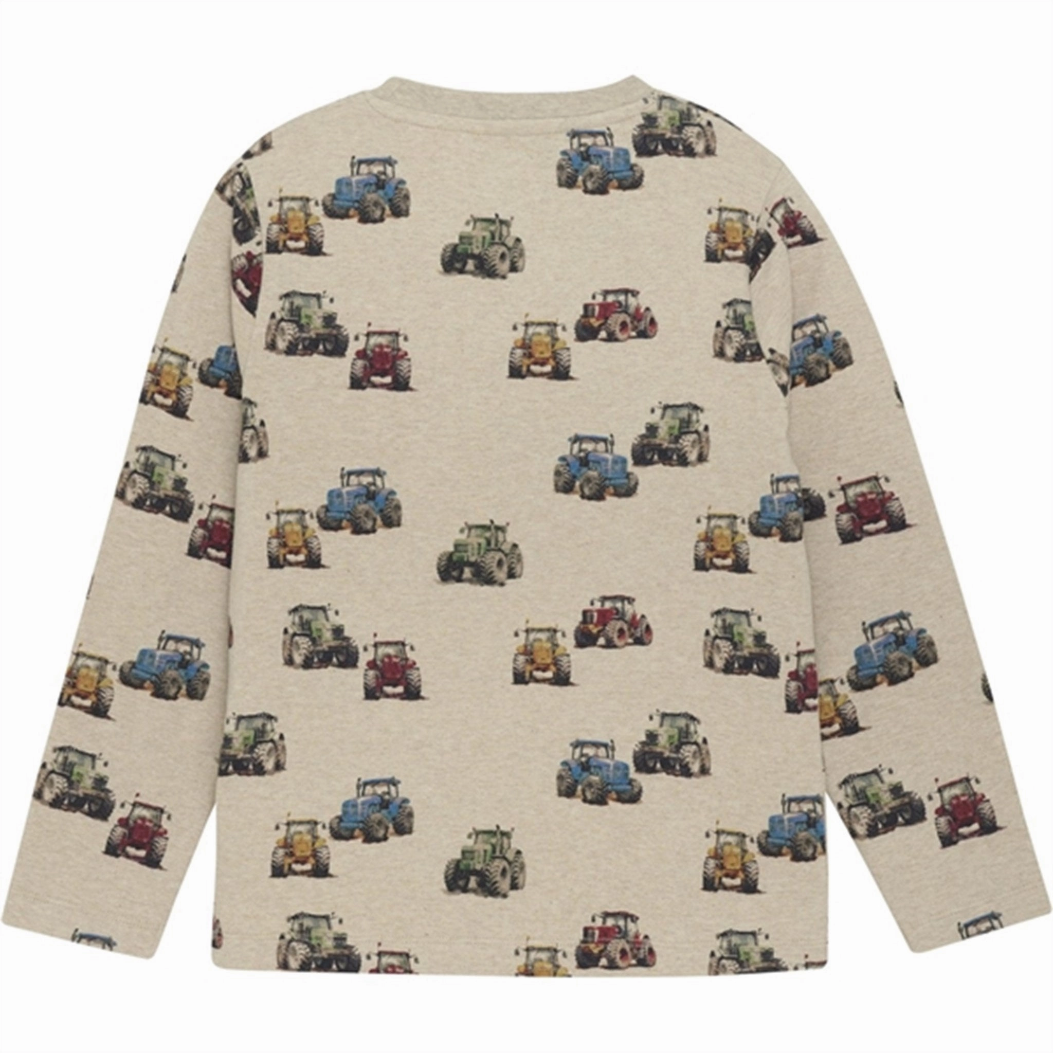 Button front Polished Style Minymo Beige Melange Blouse NOOS