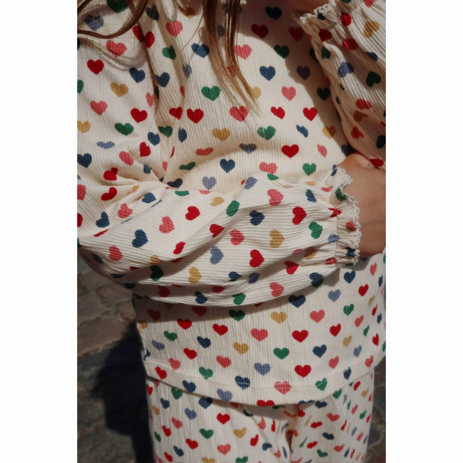 Shimmer Effect Konges Sl?jd Coeur Color?? Chleo Blouse Ocs