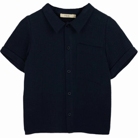 Fliink Navy Elmo Shirt Lakeside Relaxation Moisture Wicking Layer