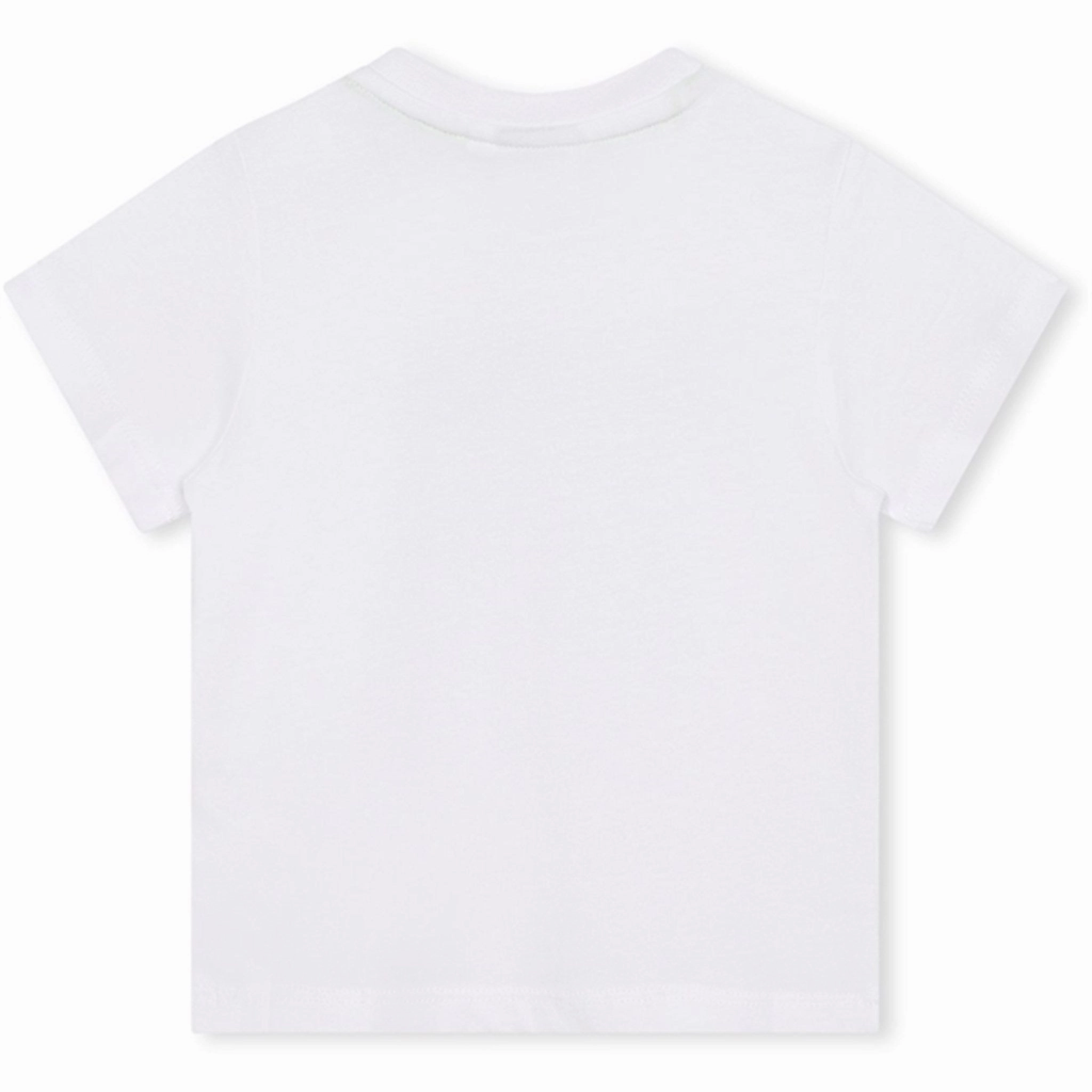 Elderly clothing Anti Static Fabric Hugo Boss Baby T-shirt White