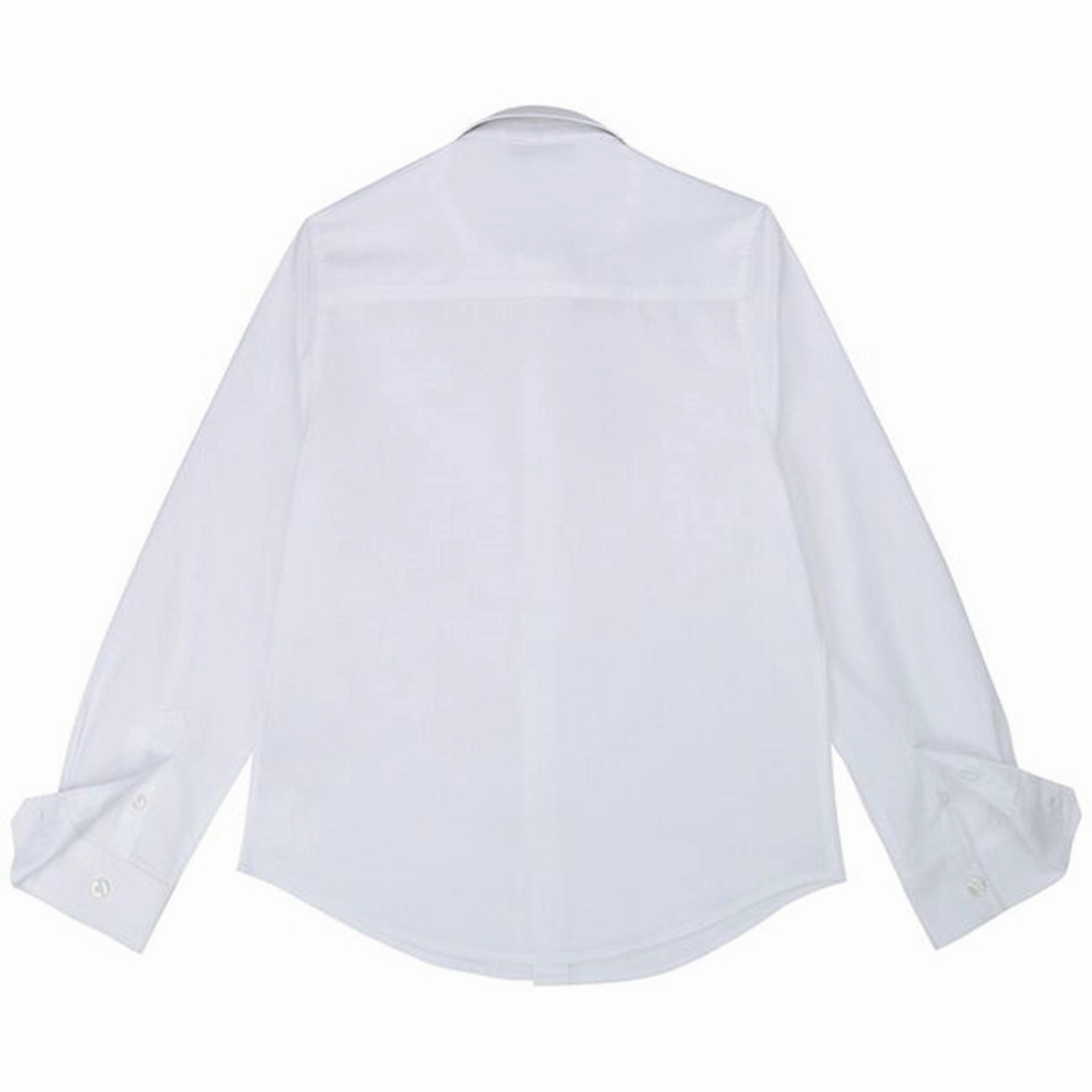 Friends Meetup Trendy Vibes Hugo Boss Boy Long Sleeved Shirt White