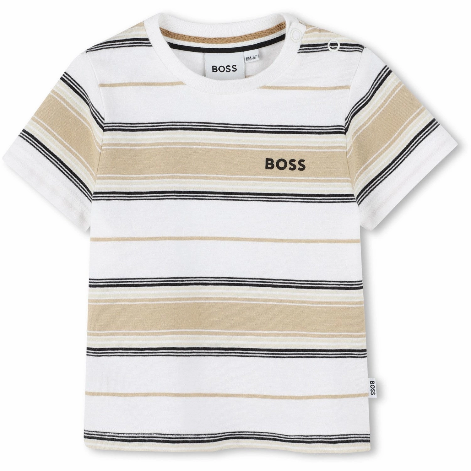 Hugo Boss Stone T-Shirt Stretchable Knit