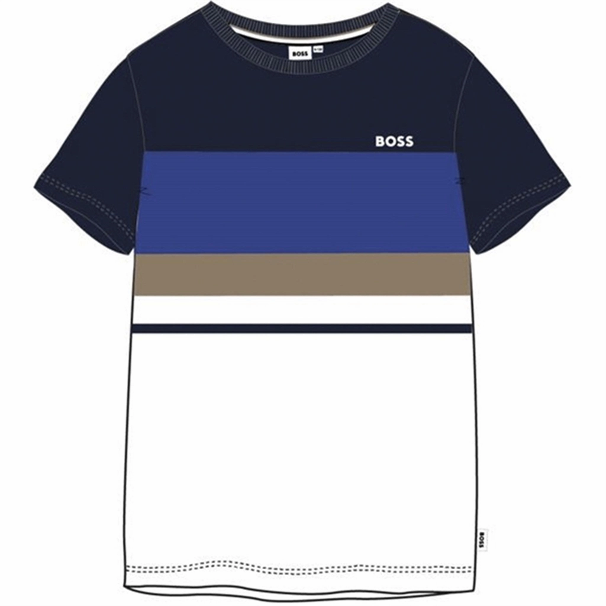 Hugo Boss T-shirt Navy Summer Ready Comfy Look