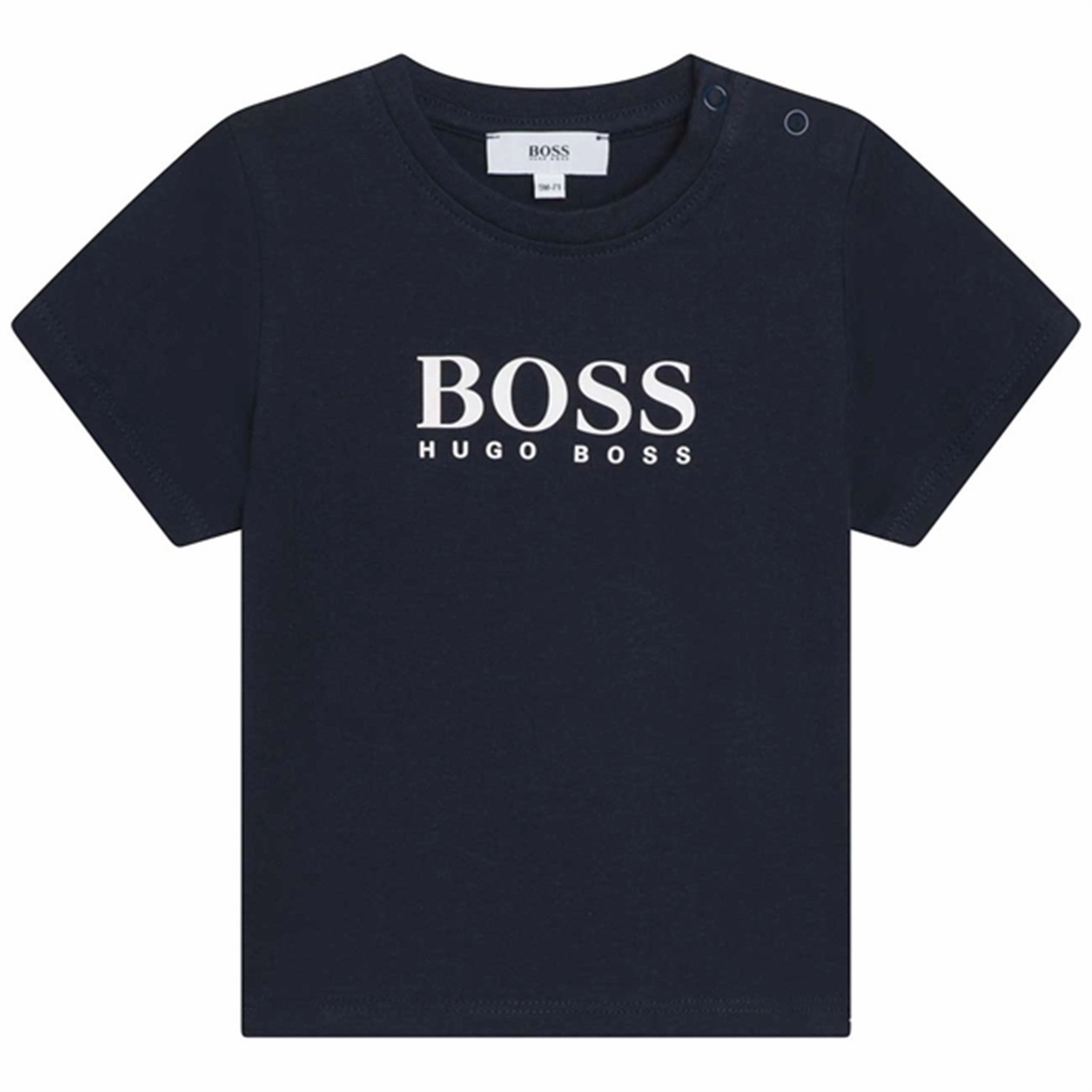 Hugo Boss T-shirt Navy Long Lasting Color
