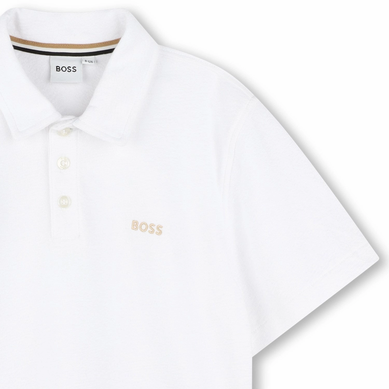 Hugo Boss White Short Sleeved Polo Work Appropriate