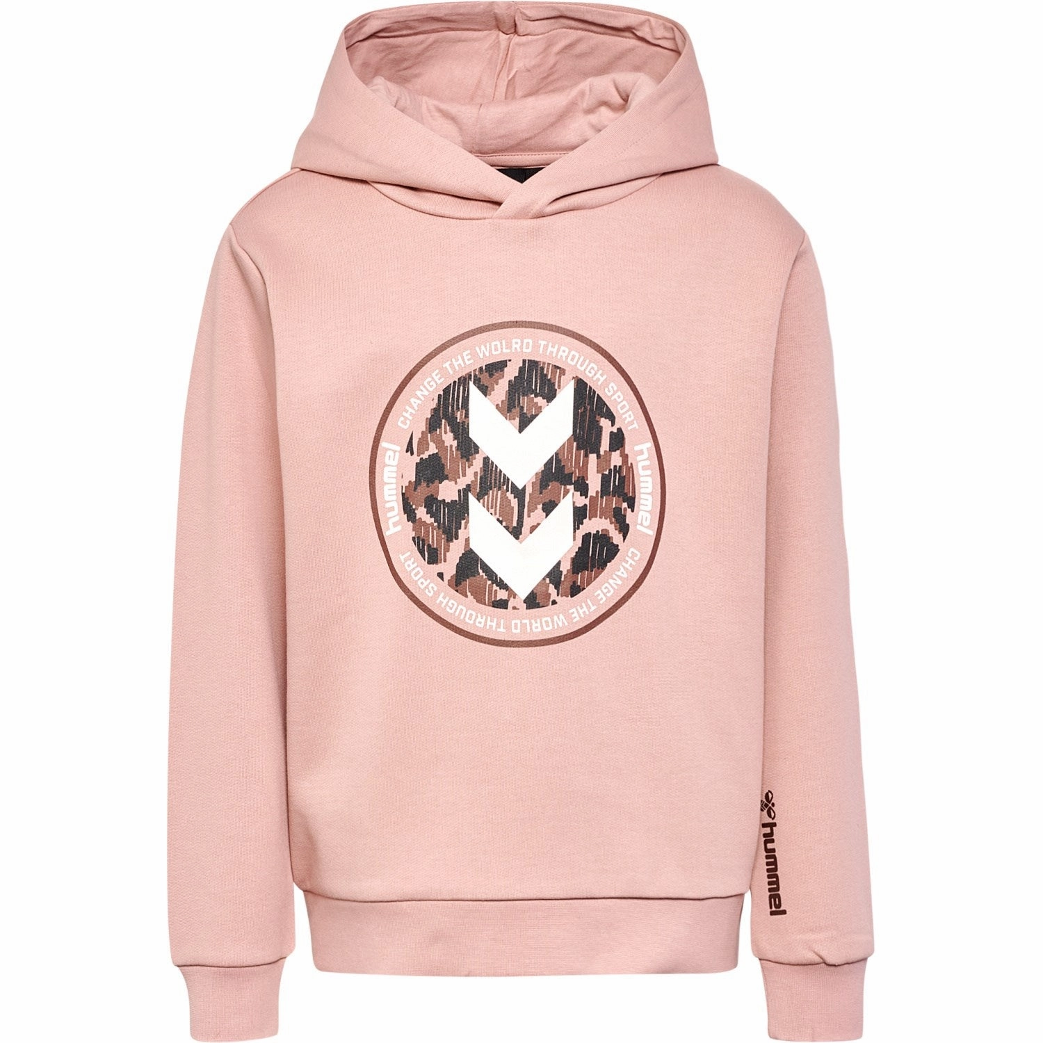 Hummel Adobe Rose Chilli Hoodie Lightweight Warmth Coffee Lover