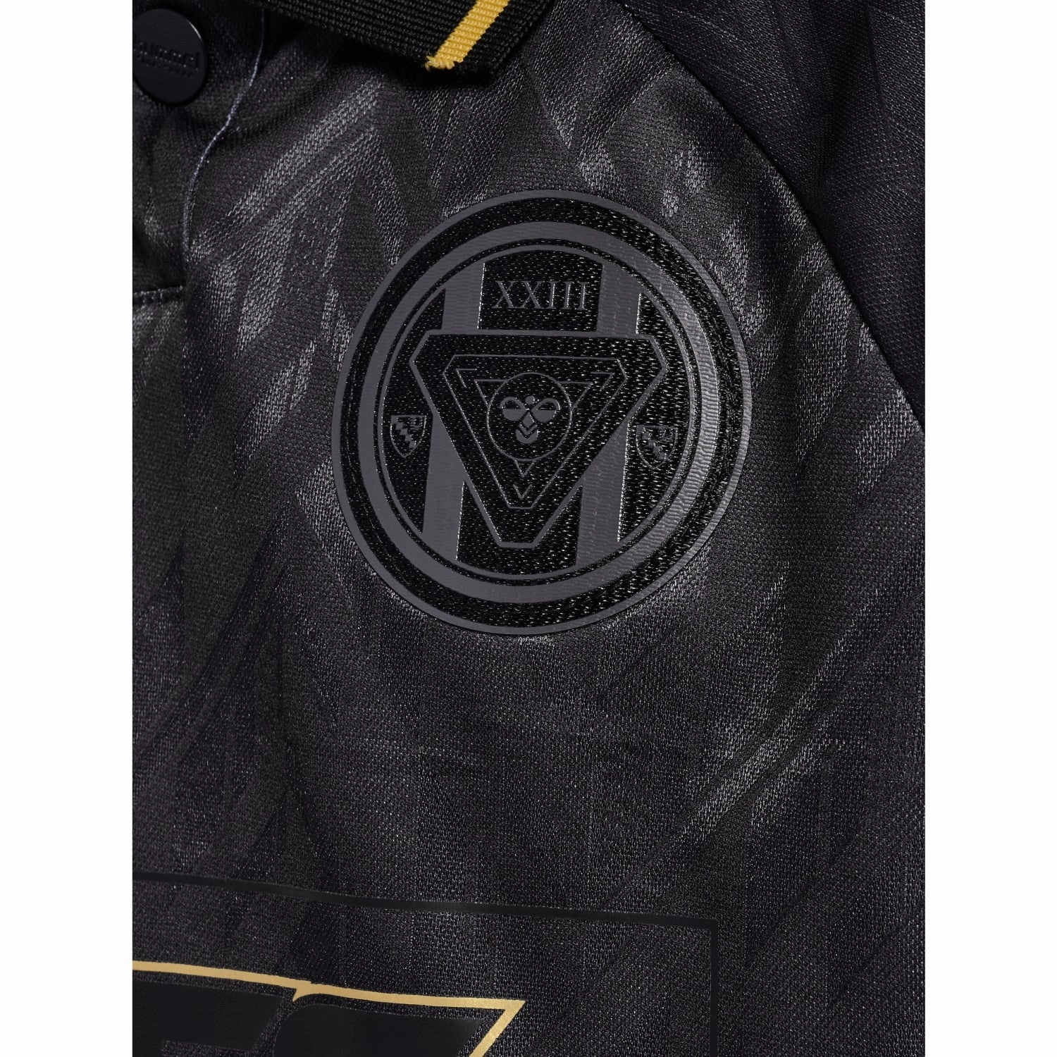Hummel Black Jr Loose Bay Soccer Jersey L/S Weekend Outing All-Ages Fit