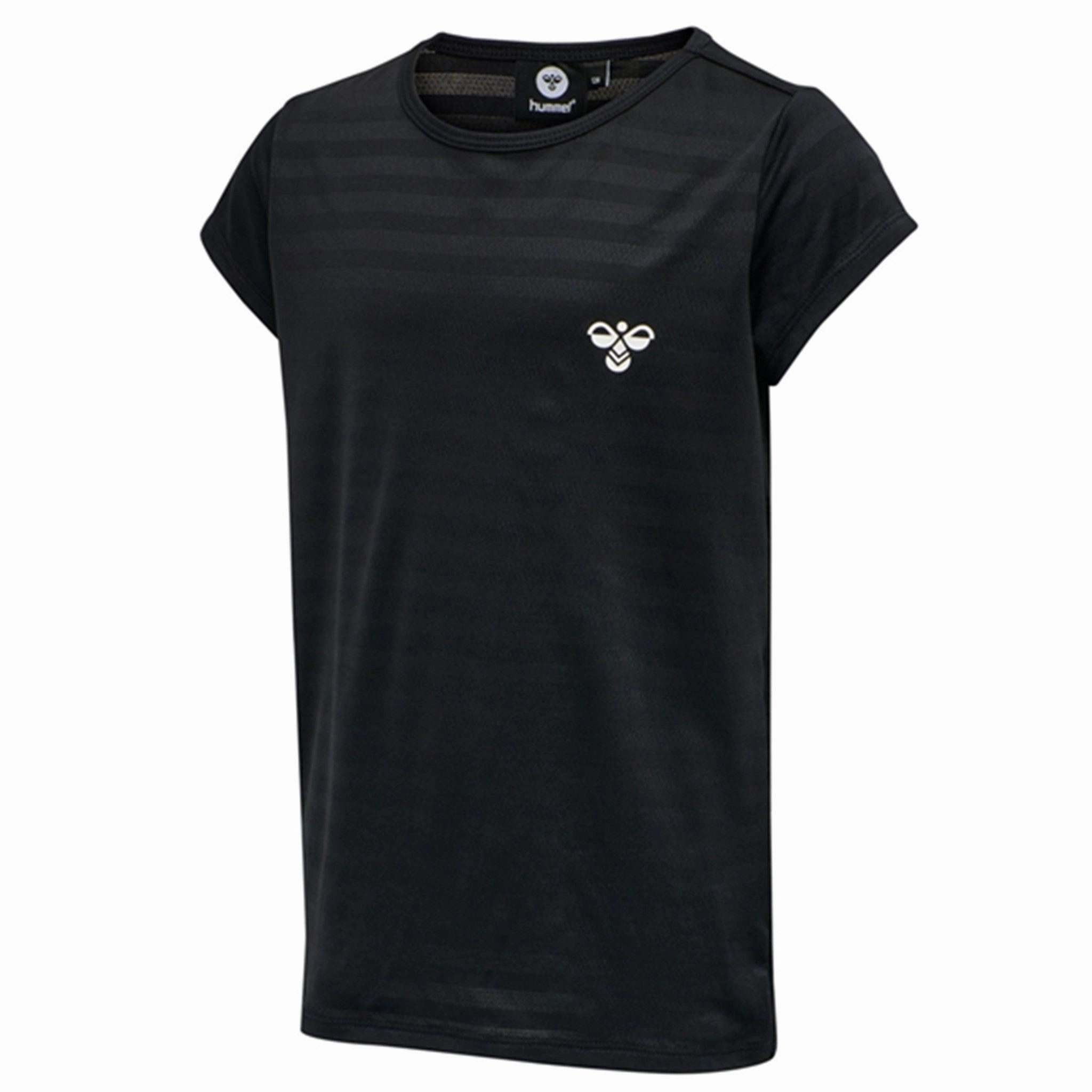 Hummel Black Sutkin T-Shirt MinimalistStitching Classic Vibes