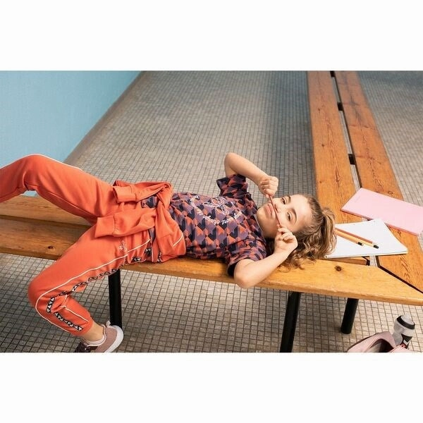 Hummel Blue Nights Armelia T-shirt Moisture Wicking Technology Self Fabric Tape