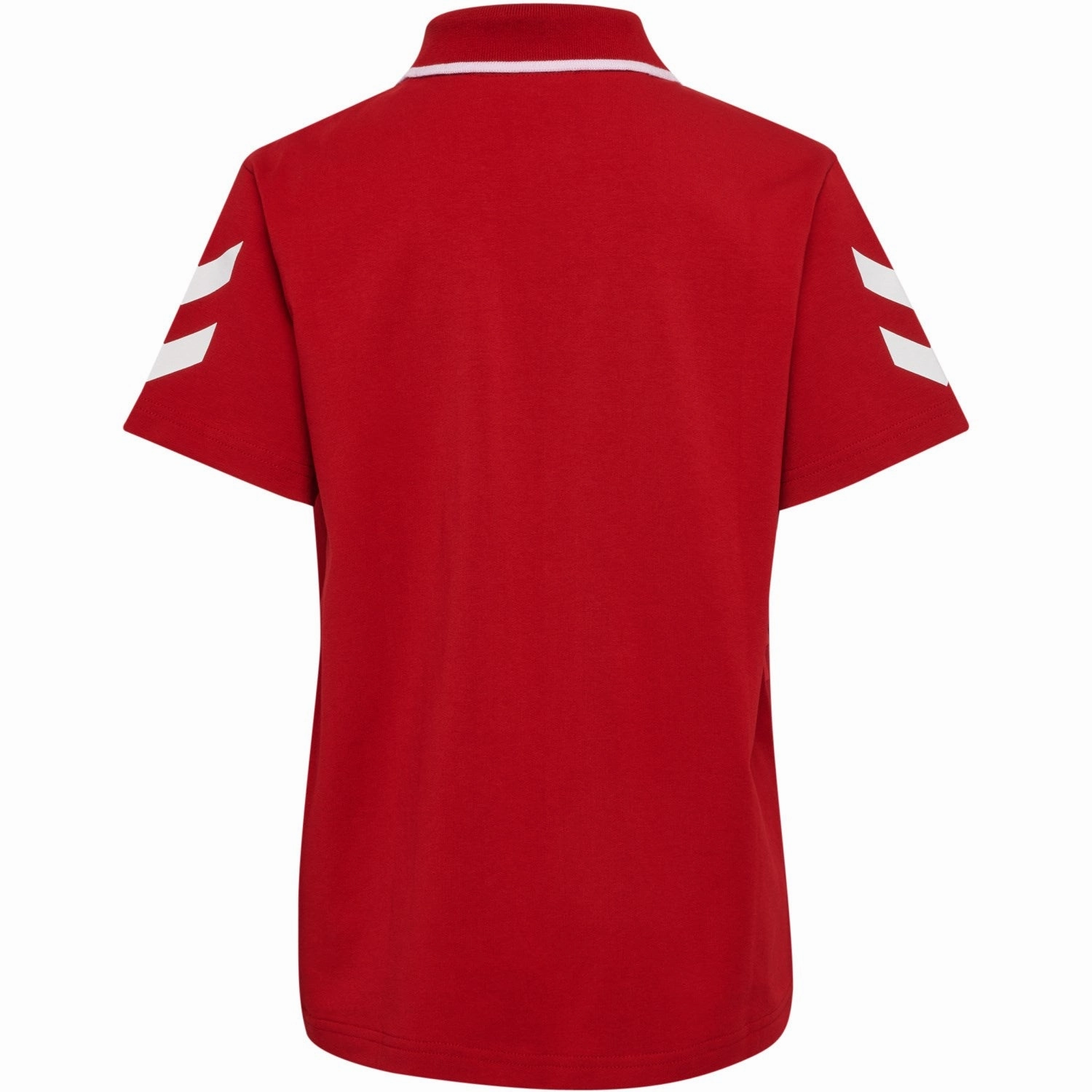 Smooth Flatlock Seams Retro Vibe Hummel Chili Pepper DBU Gameday Polo T-Shirt
