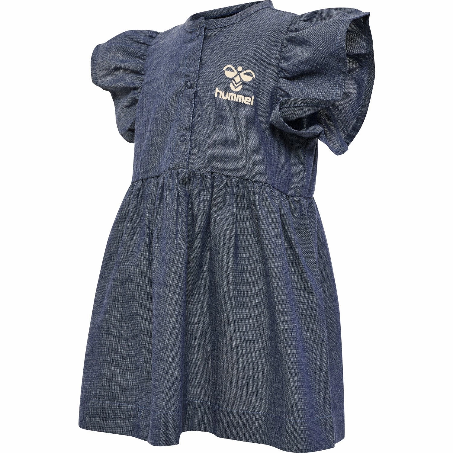 Hummel Denim Blue Corsi Dress Fluid Shape