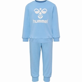 Non Restrictive Fit Hummel Dusk Blue Arine Crewsuit