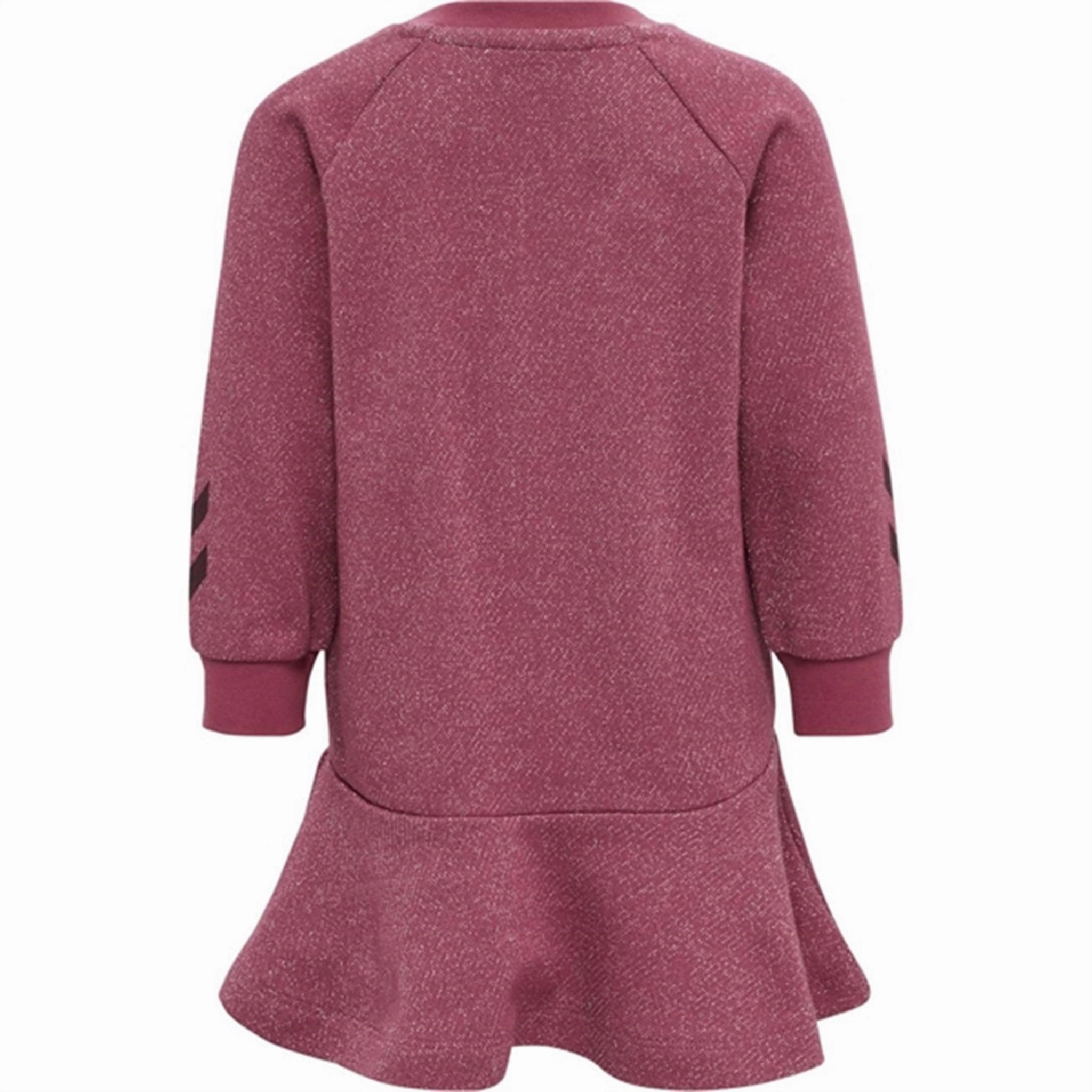 Abrasion-resistant Relaxed-fit maxi dress Hummel Earth Red Sally Dress