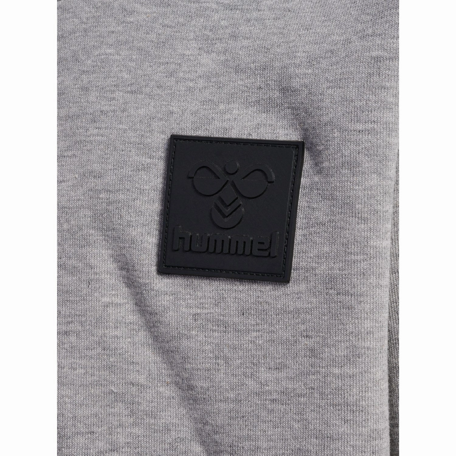 Hummel Grey Melange Clean Hoodie Warm Layer