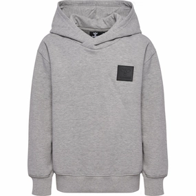 Zebra like Hummel Grey Melange Clean Hoodie
