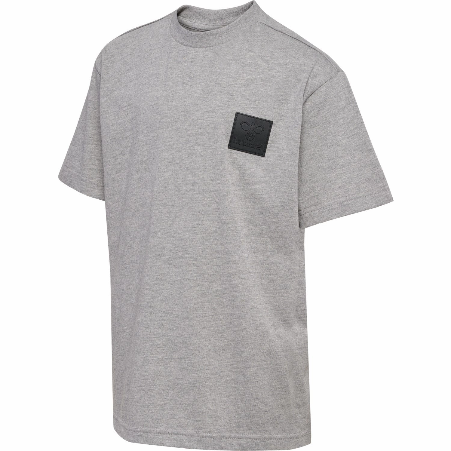 Hummel Grey Melange Clean T-Shirt S/S Durable Construction Summer Comfort