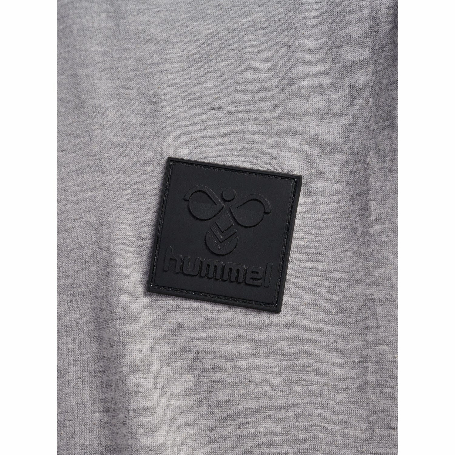 Hummel Grey Melange Clean T-Shirt S/S Comfy Look