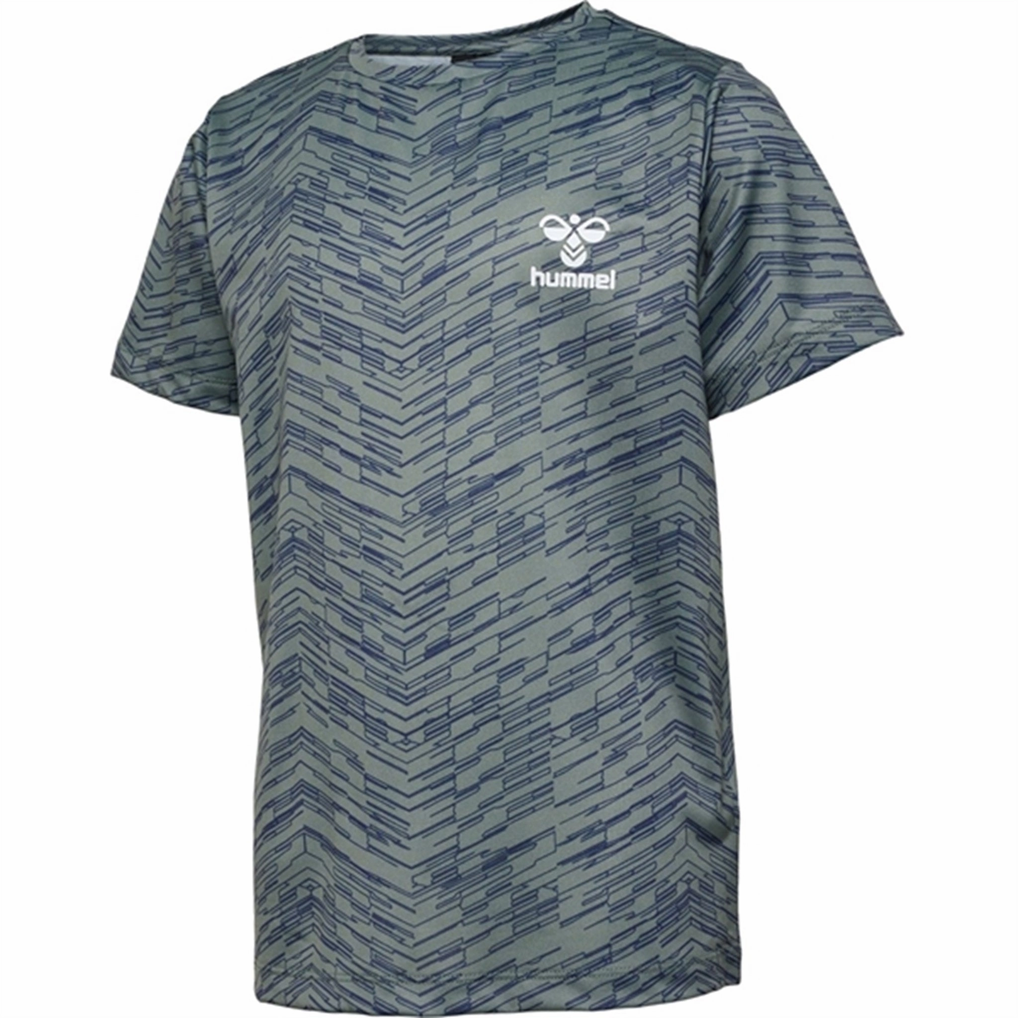 Moisture Management Technology Eco Friendly Material Hummel Laurel Wreath Dams T-shirt