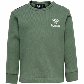 Subtle pattern Hummel Laurel Wreath Sami T-shirt LS