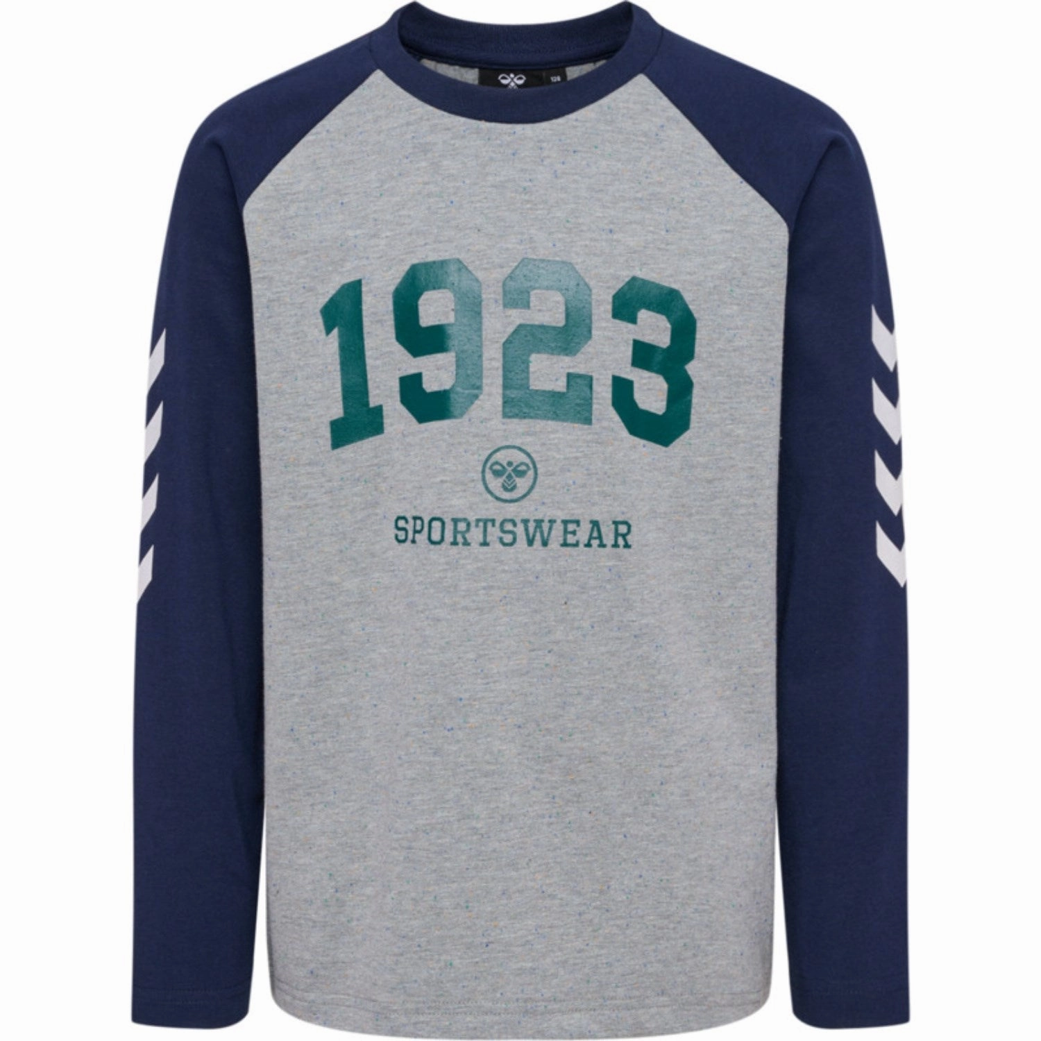 Hummel Light Grey Melange Nipps Blouse Dynamic Design