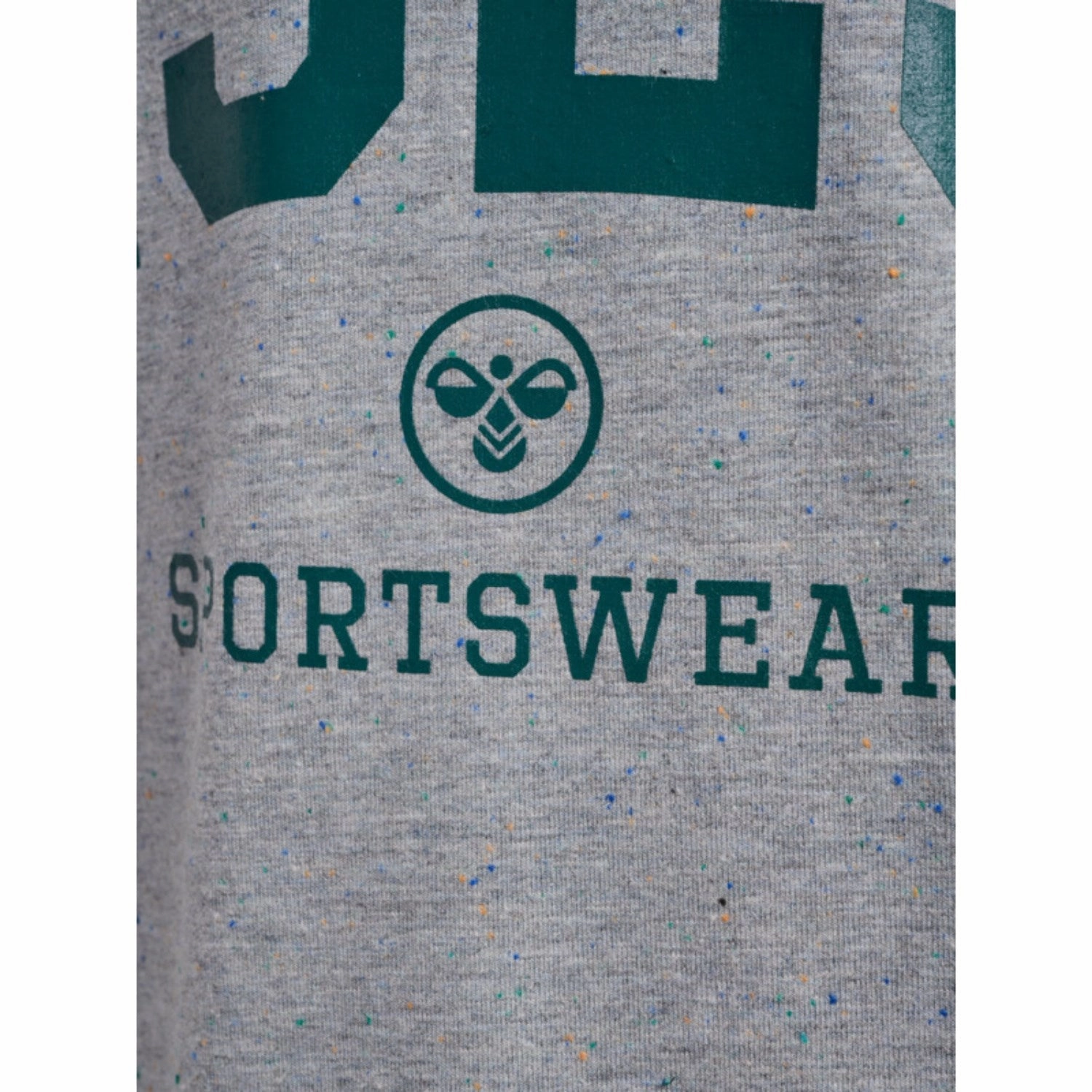 Hummel Light Grey Melange Nipps Blouse gender-neutral