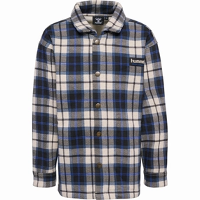 Hummel Major Brown/Major Brown Asberg Overshirt Contrast Stitch