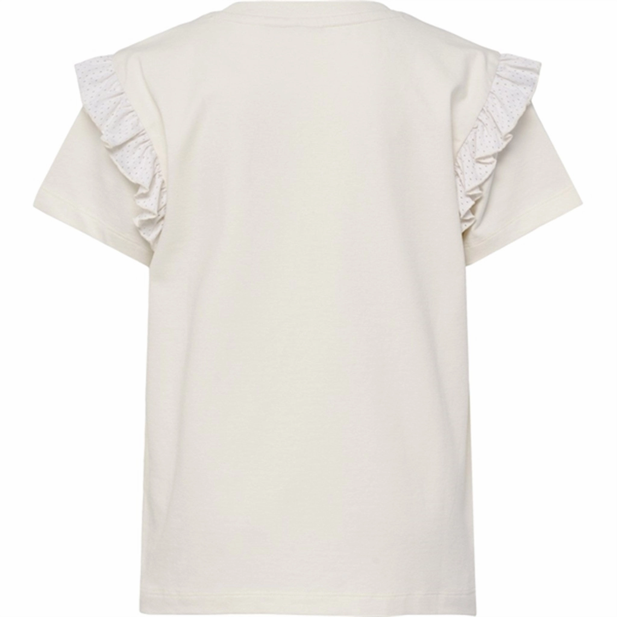 Hummel Marshmallow kim T-shirt Yarn Dyed Stripes Neutral Color