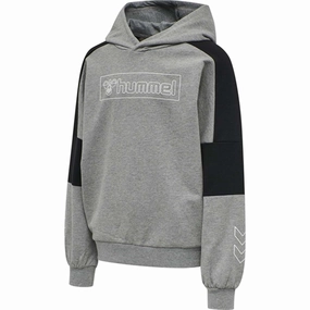 Hummel Medium Melange Boxline Hoodie Stylish Layer ethnic style