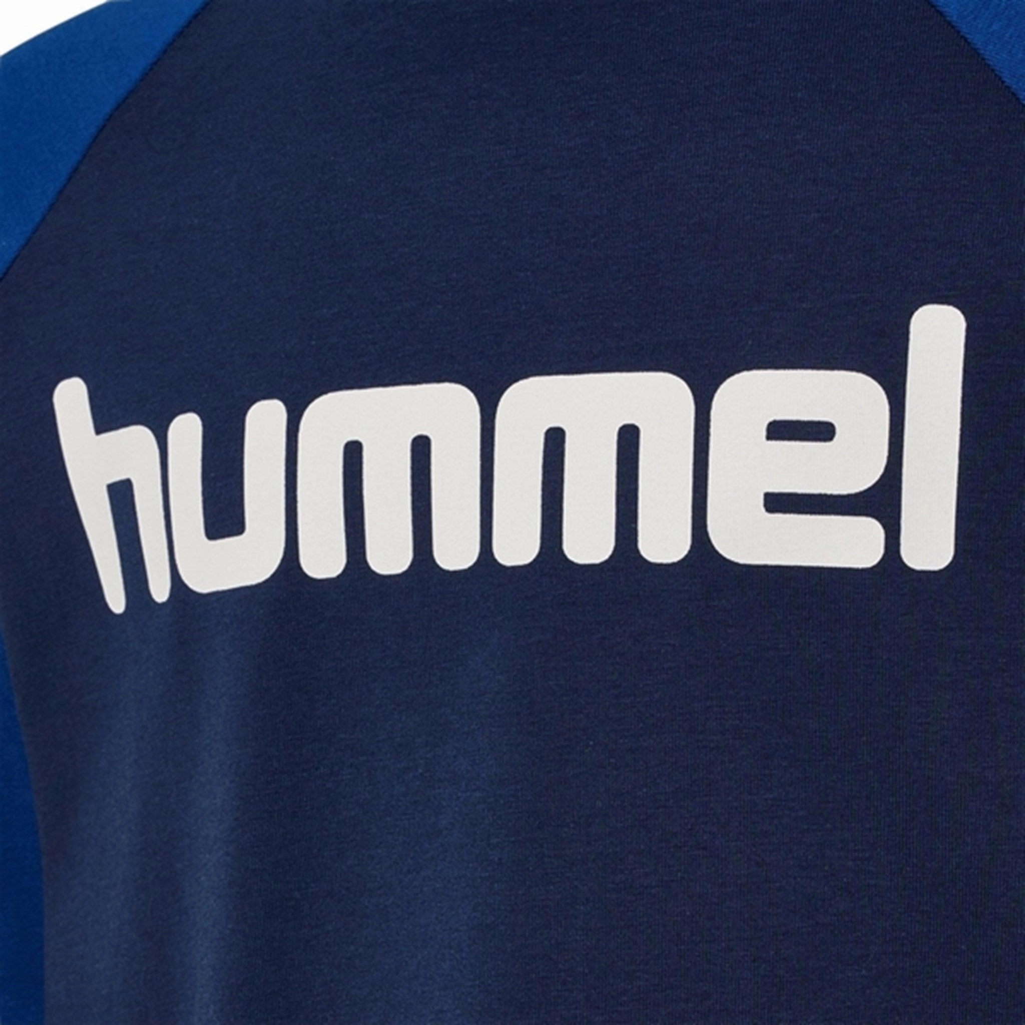 Hummel Navy Peony Blouse Monochrome Style