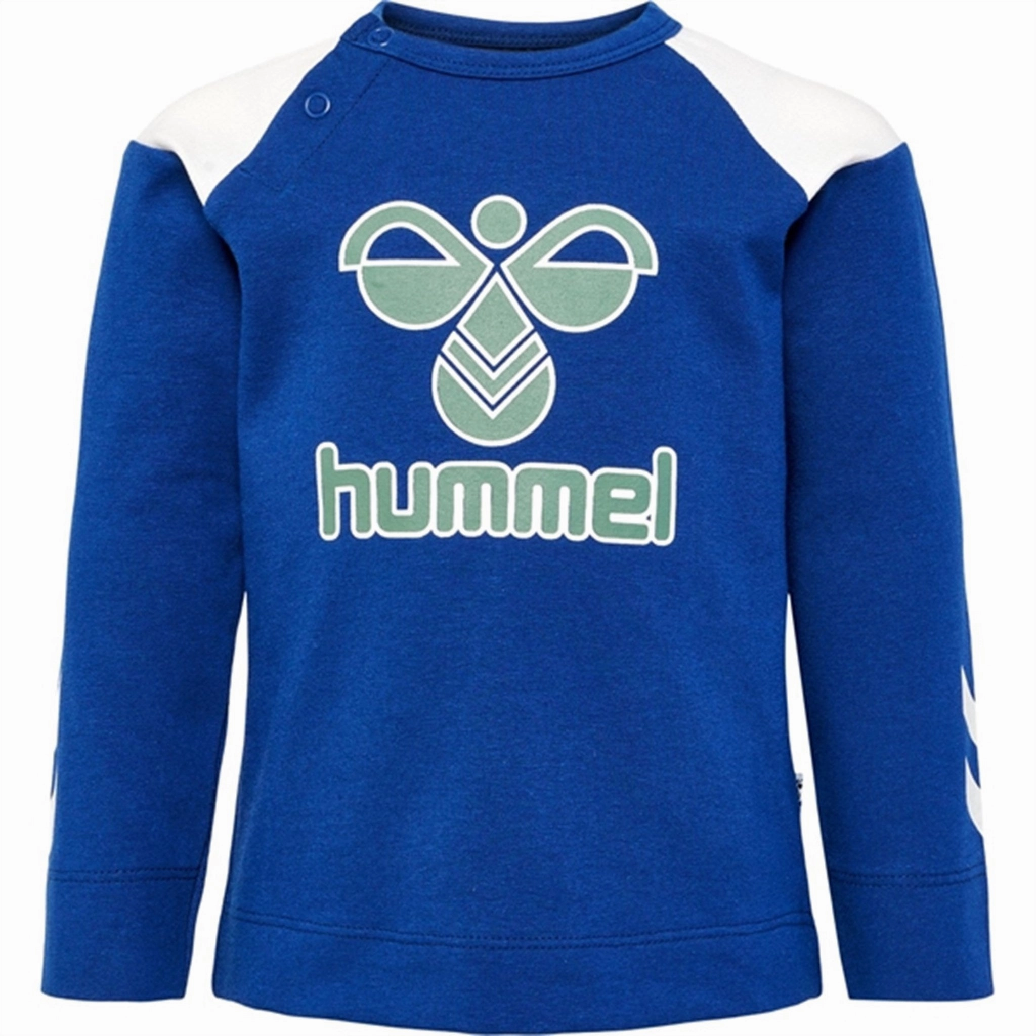 Hummel Navy Peony Devon T-shirt weekday wear Soft and Stylish