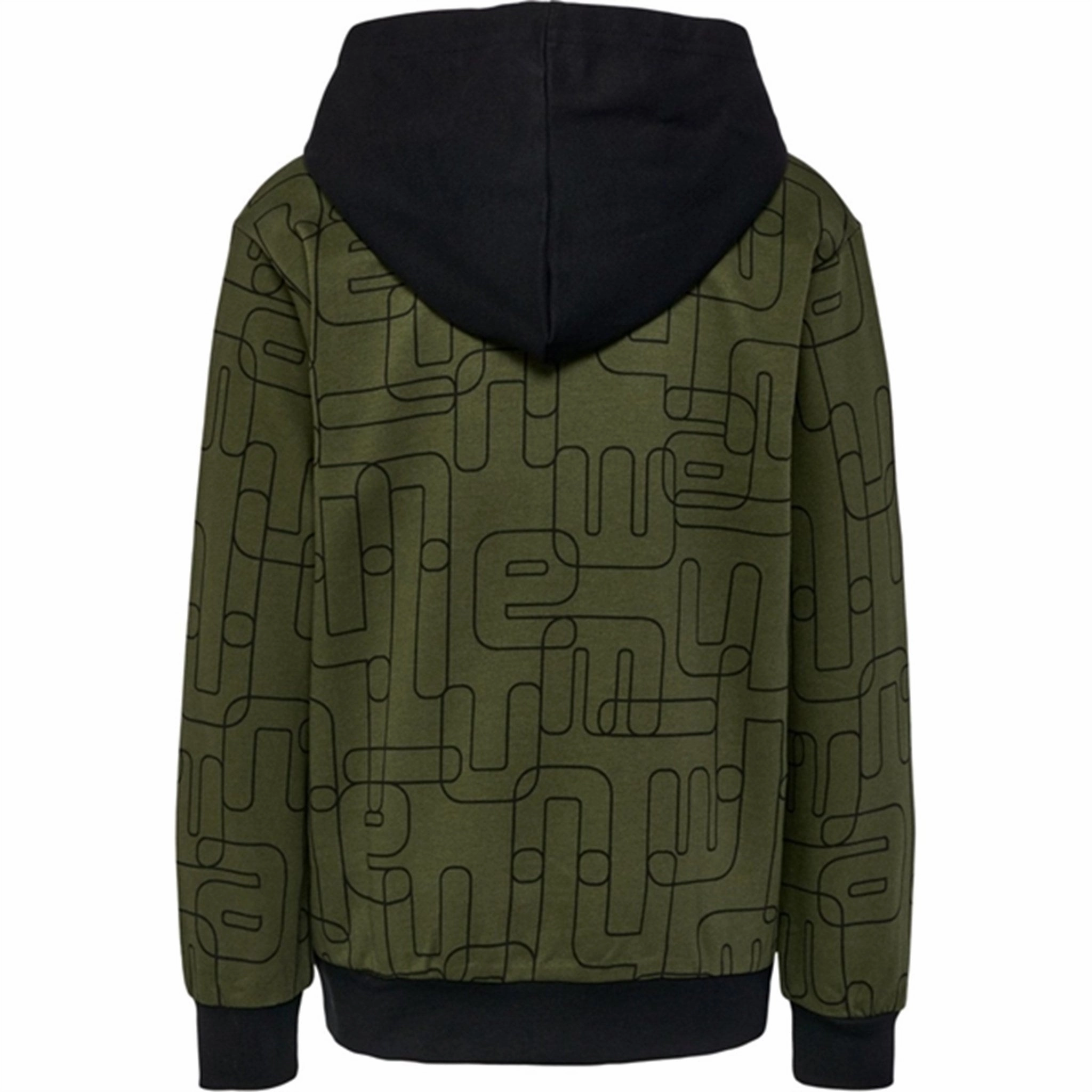 Cozy Inner Layer Warm Outfit Hummel Olive Night Equality Hoodie
