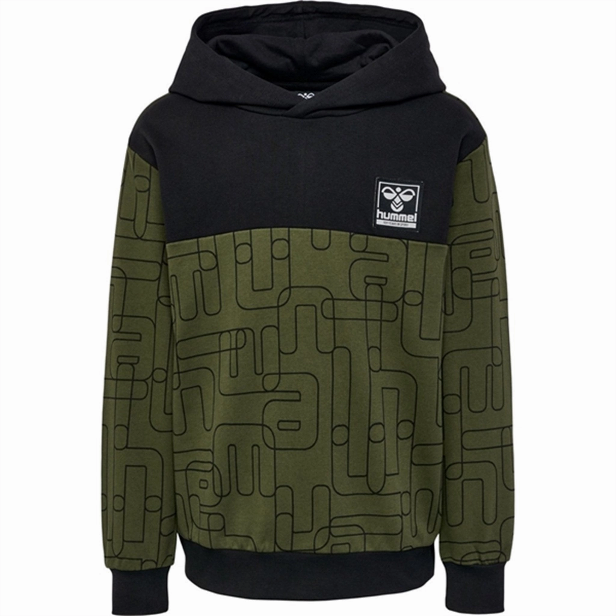 hiking clothes Hummel Olive Night Equality Hoodie