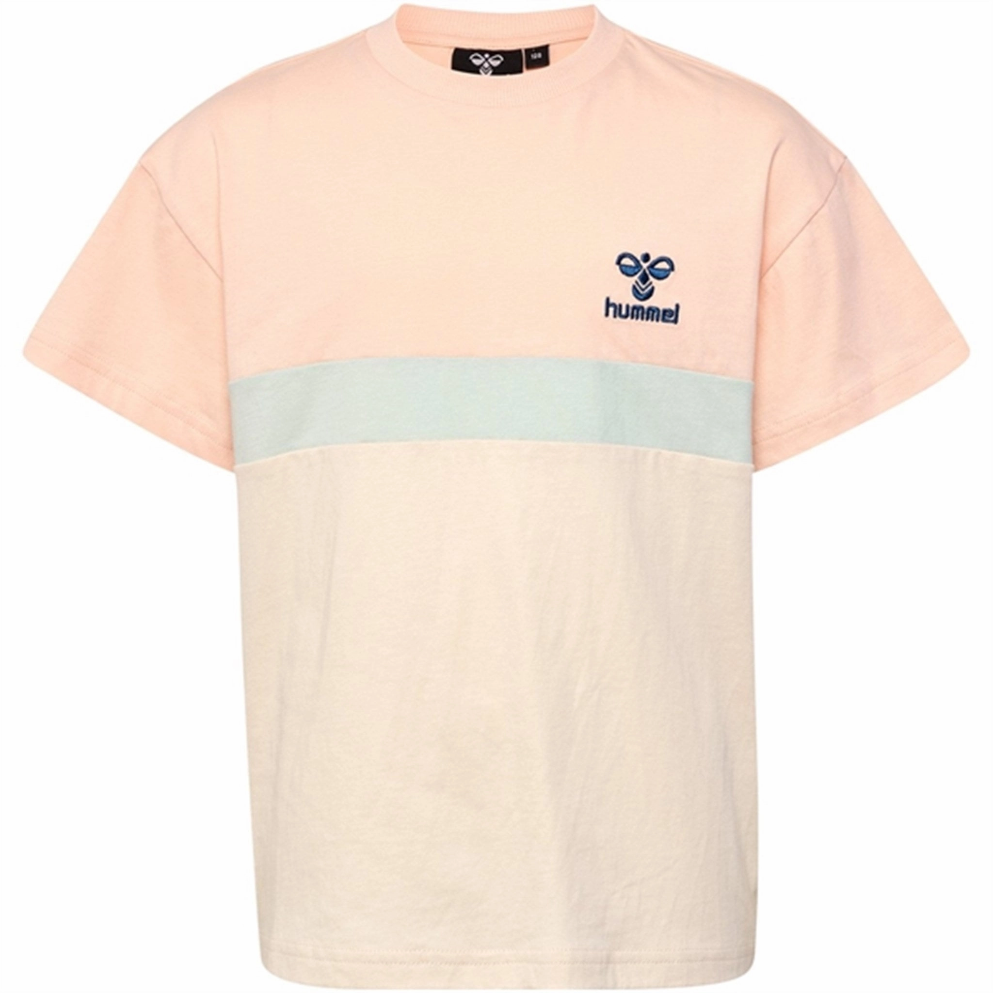 Lightweight Construction Soft Touch Fabric Hummel Peach Parfait Zoe Boxy T-Shirt