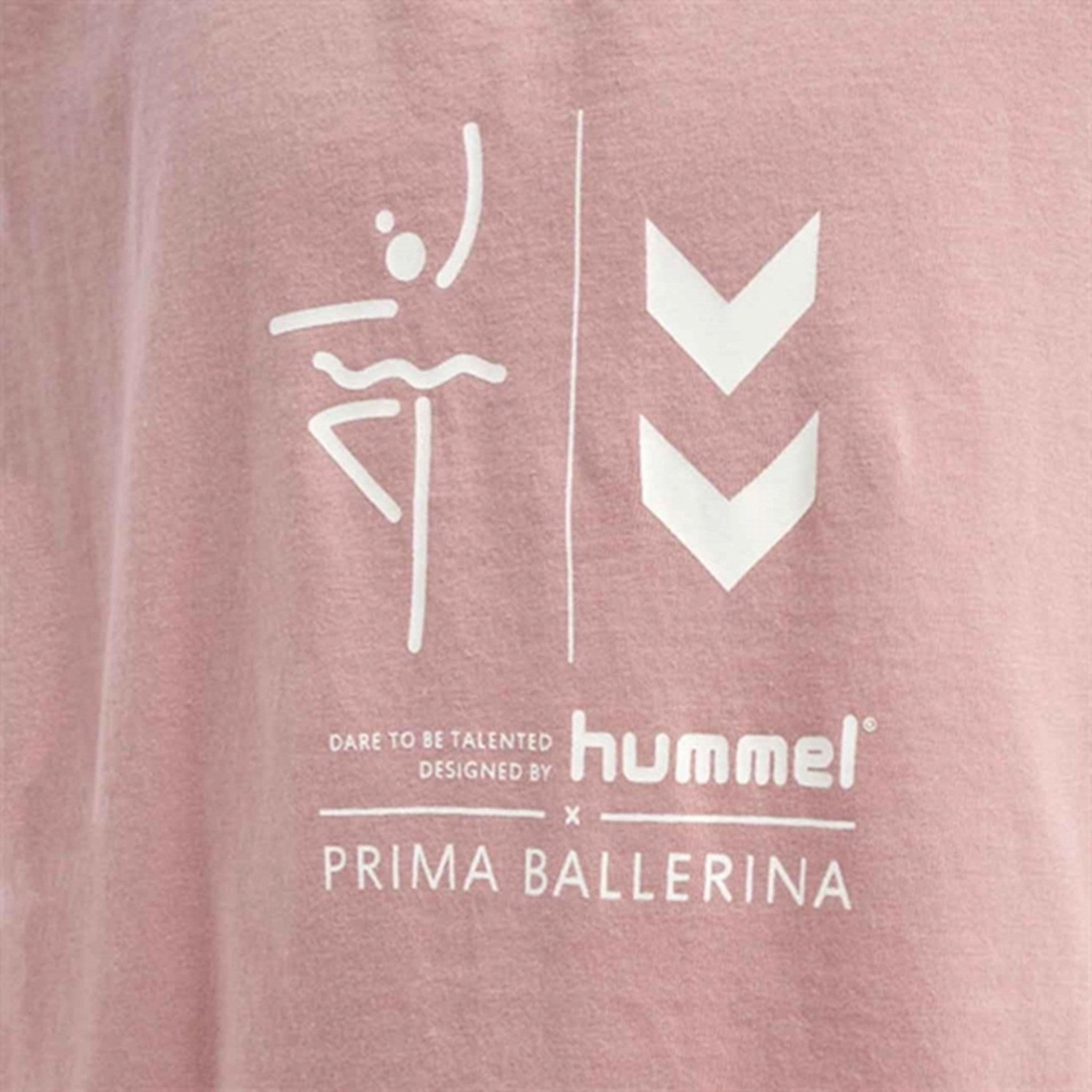 Anti Pilling Fabric Hummel Prima Woodrose Bee T-Shirt