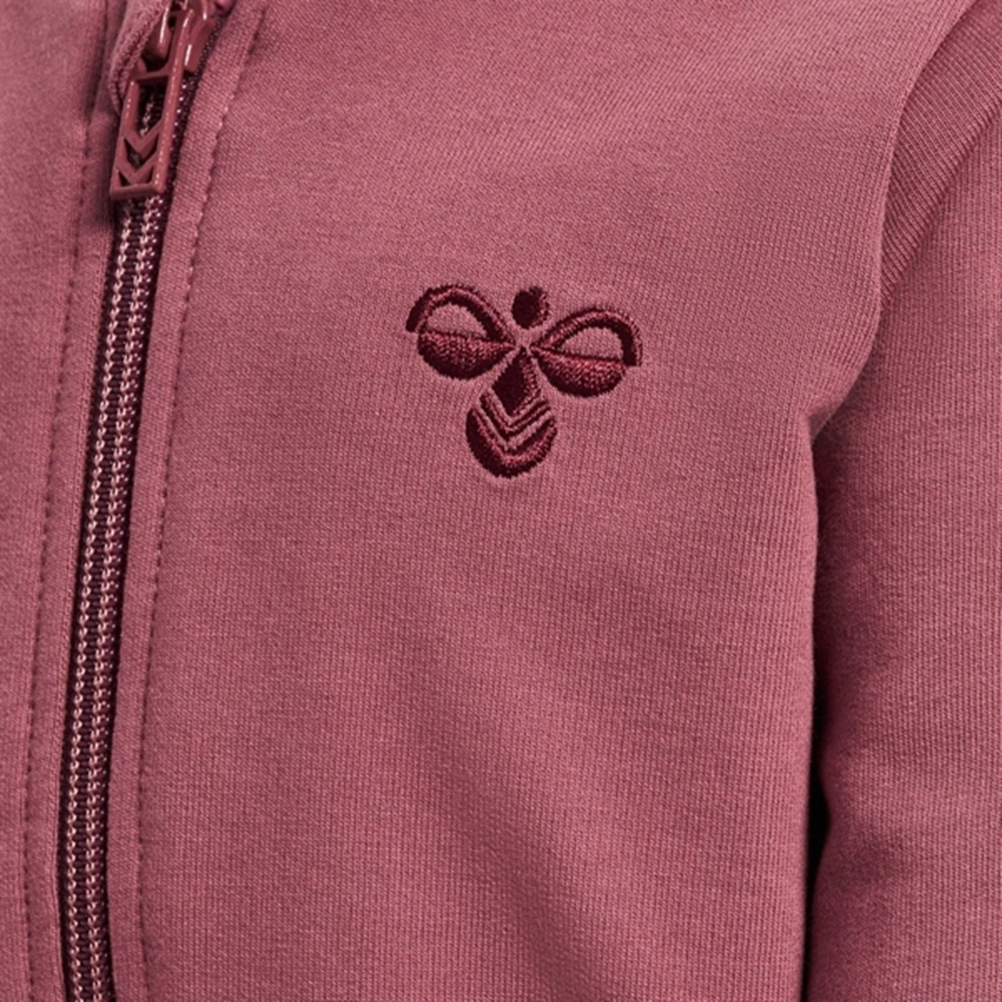 Hummel Rose Brown Bille Tracksuit NonRestrictive Fit Endurance Gear