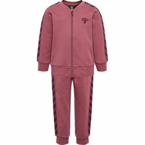 Hummel Rose Brown Bille Tracksuit convention center EcoDye Colorfast Technology