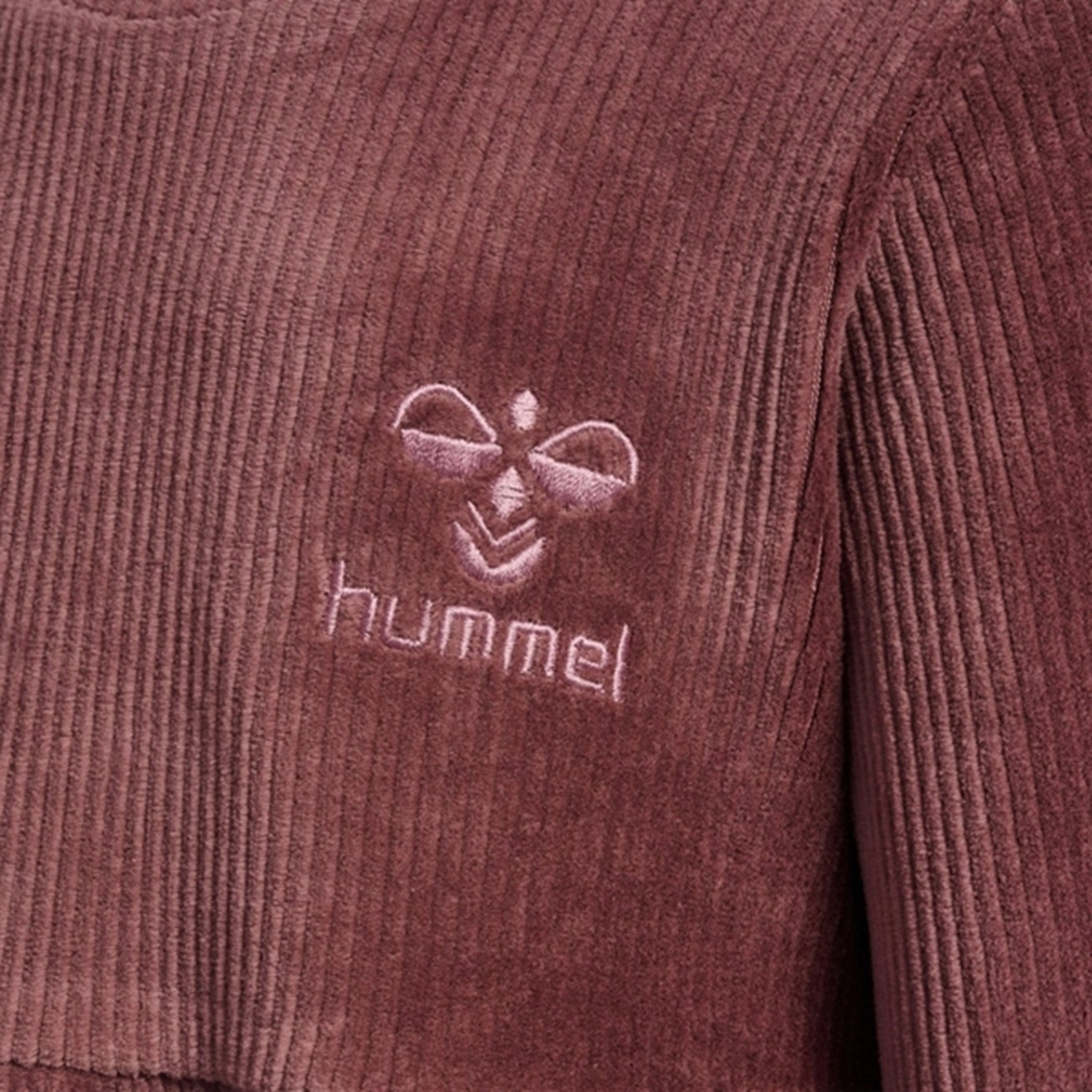 Hummel Rose Brown Cordy Dress Comfy Fit Wear Cool Structure