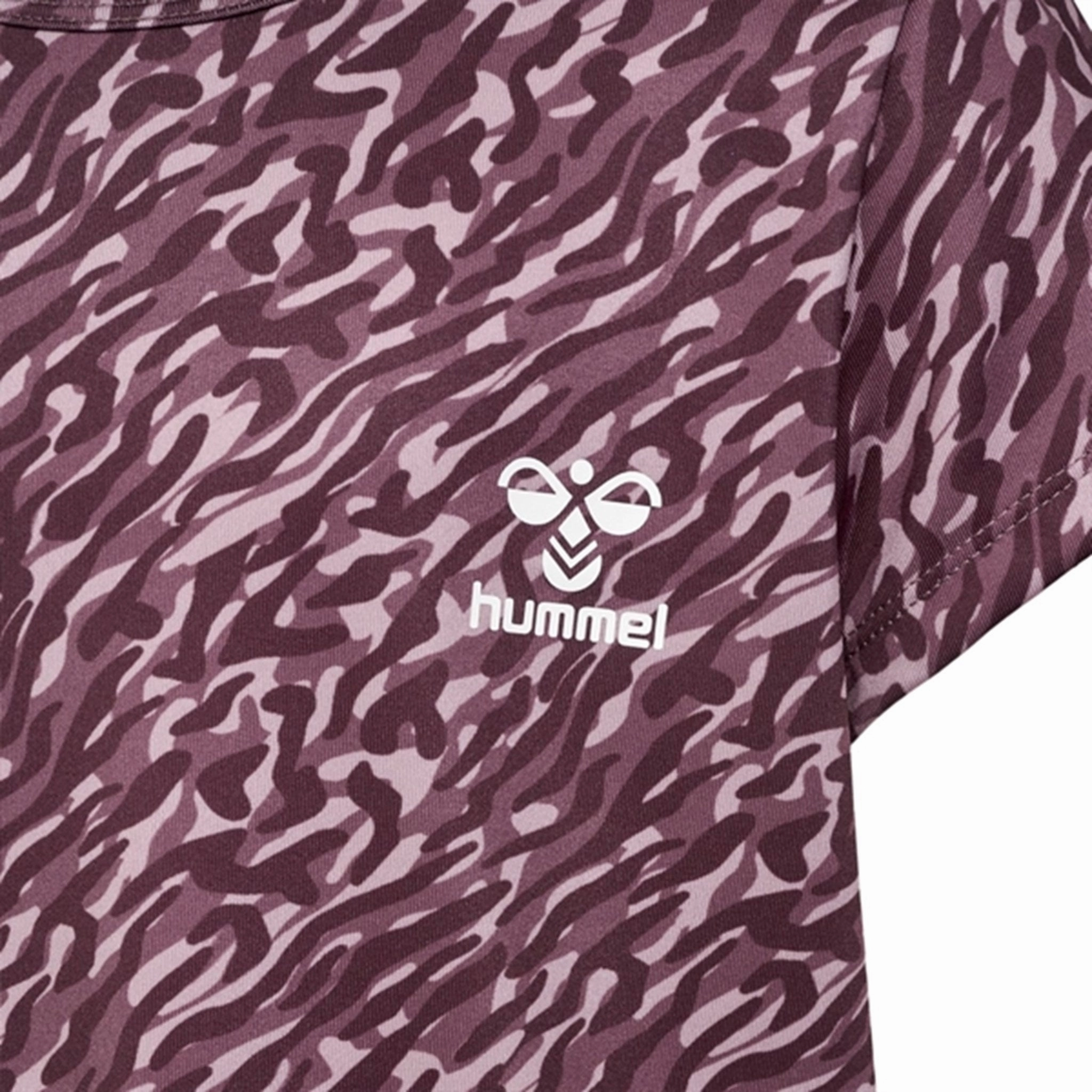 Organic Cotton Blend Hummel Rose Brown Nanna T-Shirt