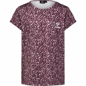 Indoor Event Ultimate Fit Hummel Rose Brown Nanna T-Shirt