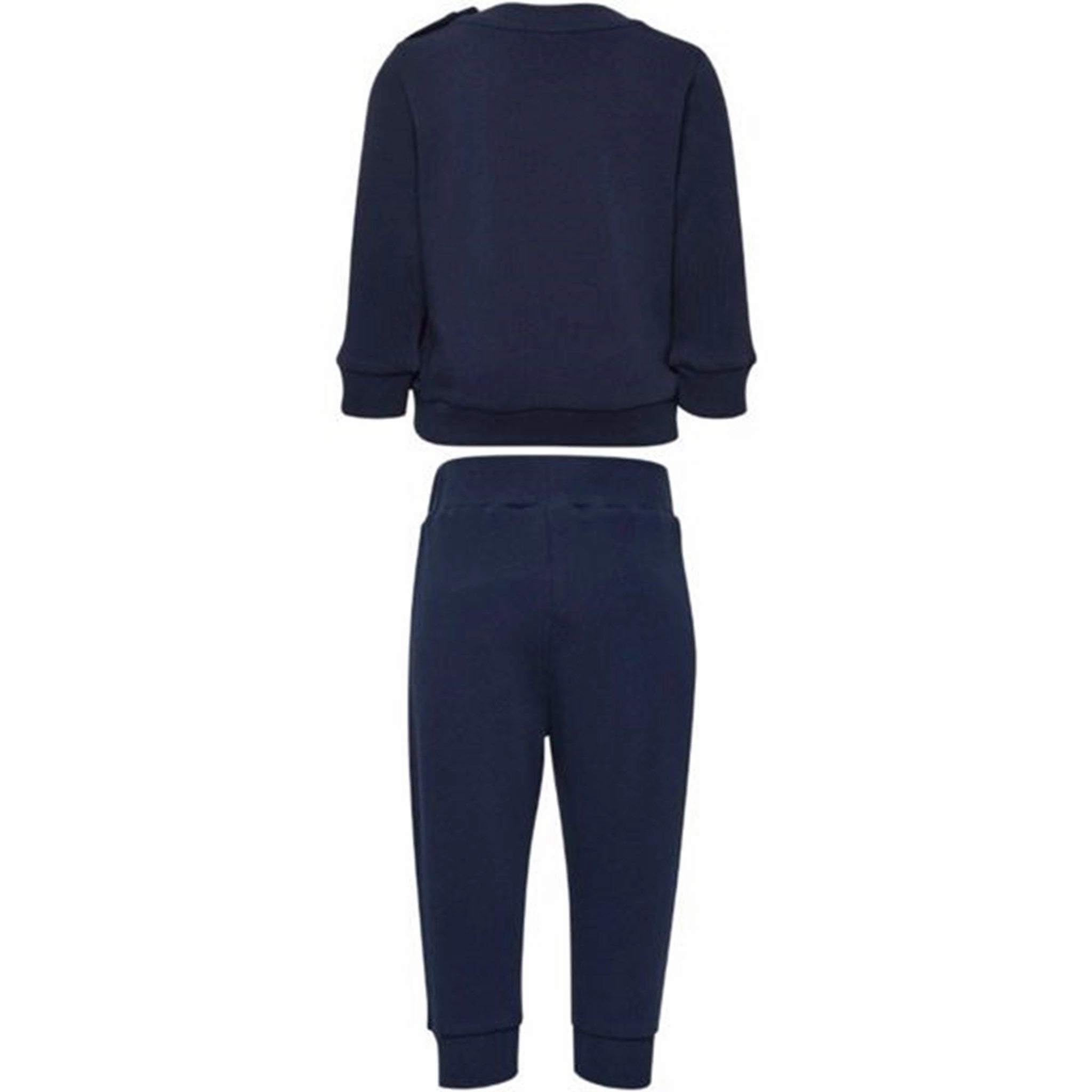 Hummel Santo Crew Suit Black Iris fashion-conscious