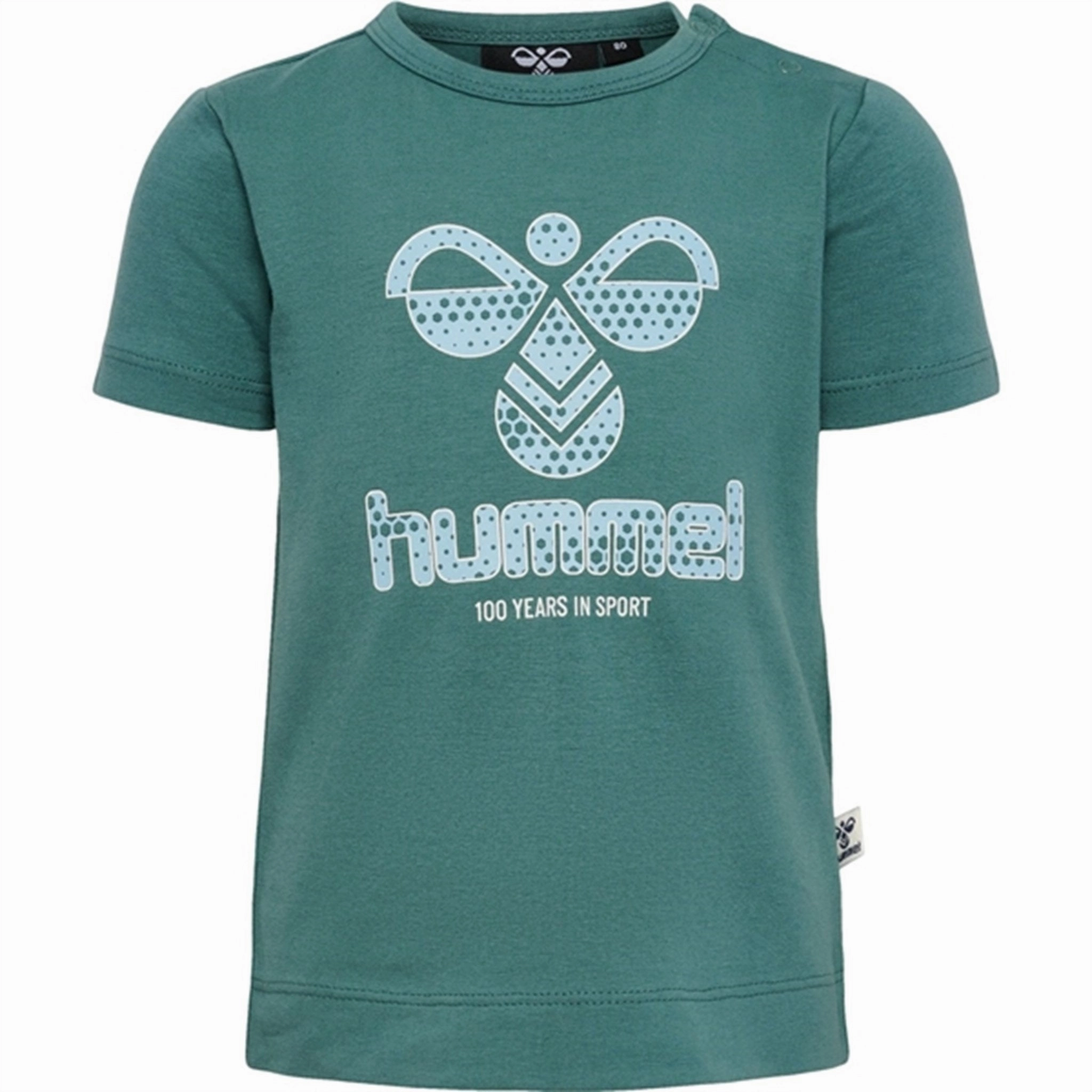 Soft Touch Fabric Hummel Sea Pine Azur T-shirt S/S