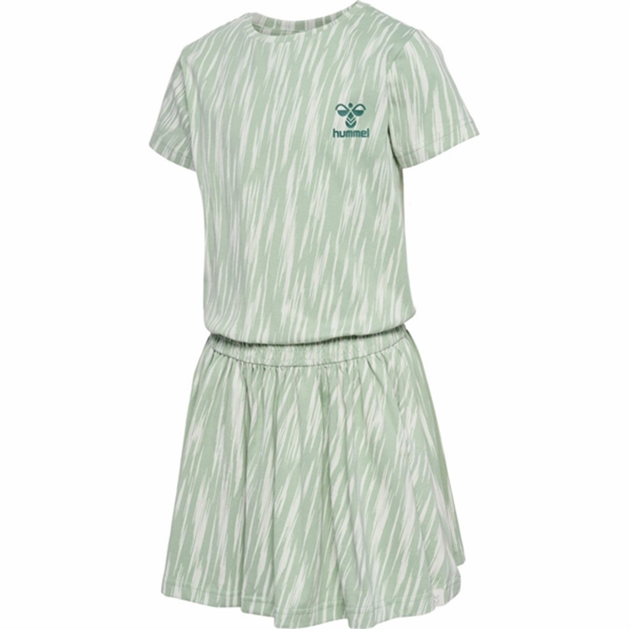 Hummel Silt Green Sophia Dress S/S Everyday Style